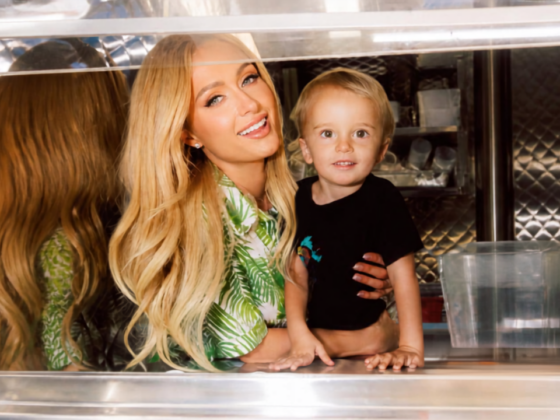 Paris Hilton B2B Angel supporting Baby of the Year